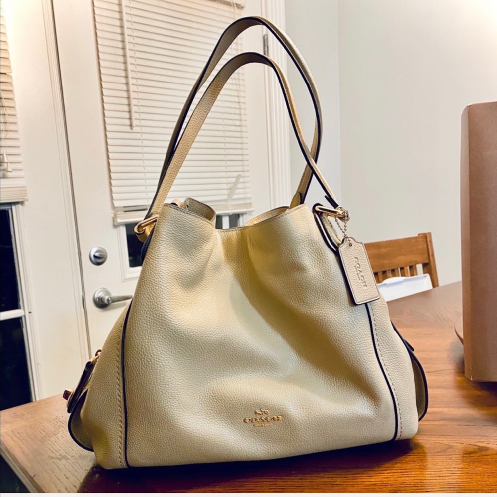 Coach Purse - Dalton - Cream